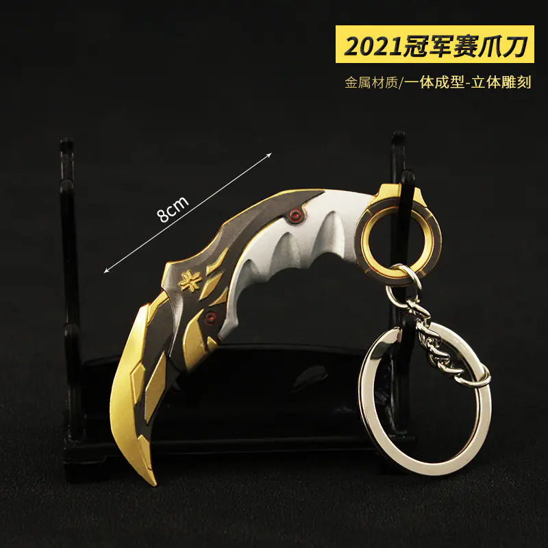 Valorant Keychain Set - Metal Weapon Replies