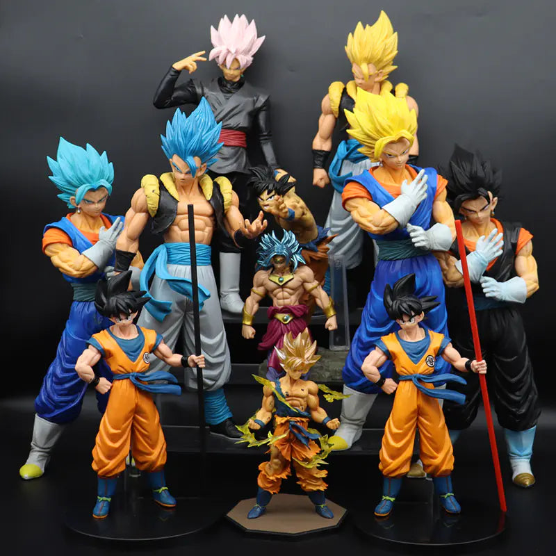 Dragon Ball Super Saiyan Action Figures – Goku, Vegeta, Broly & More!