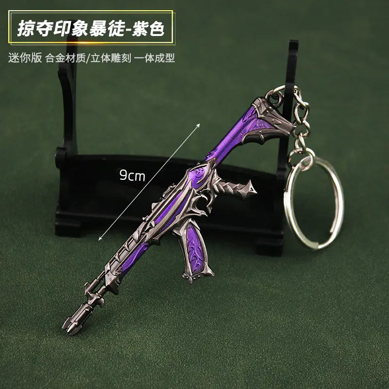 Valorant Keychain Set - Metal Weapon Replies