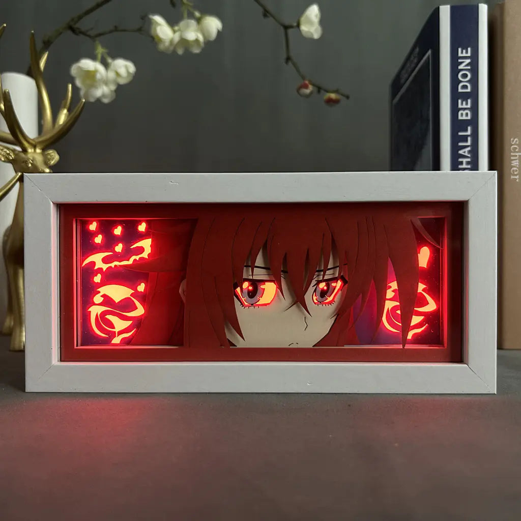 Anime Paper Cut Lamp Desktop Light for Anime Collectors