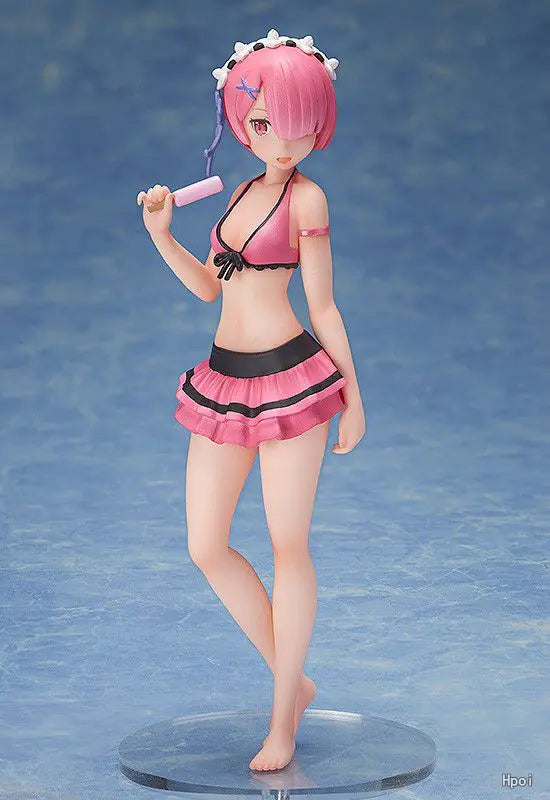 Re:Zero Summer Swimsuit Duo Figures with Ice Cream