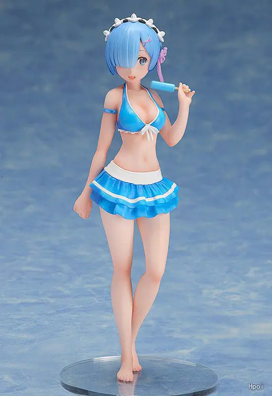 Re:Zero Summer Swimsuit Duo Figures with Ice Cream