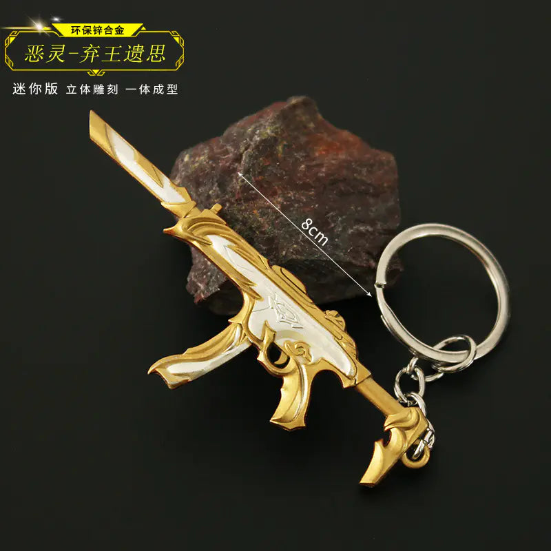 Valorant Keychain Set - Metal Weapon Replies