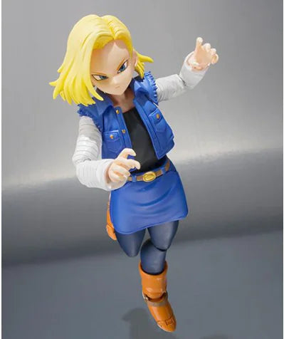 Android 18 SHF Collectible Figure – Premium Articulated Edition Dragon Ball Z