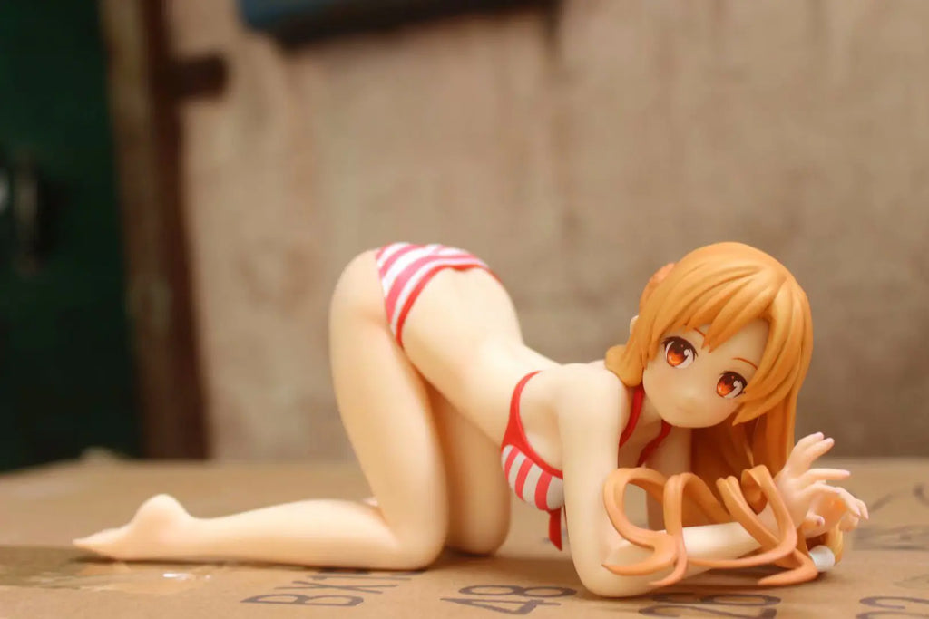 Asuna Doggy Pose Sword Art Online Swimsuit Collectible