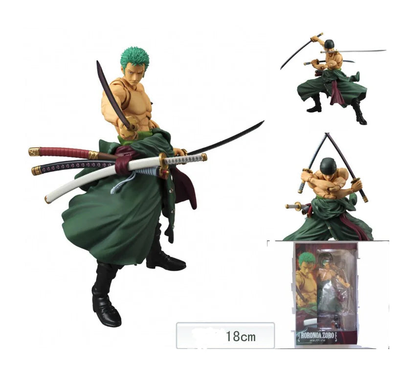 Zoro Roronoa Action Figure – One Piece (With Box) | Premium Collector Edition