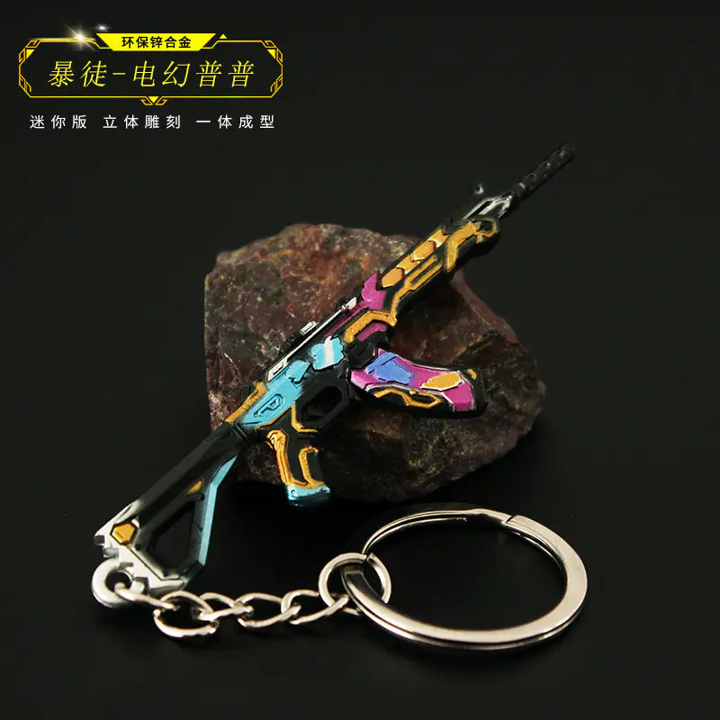 Valorant Keychain Set - Metal Weapon Replies