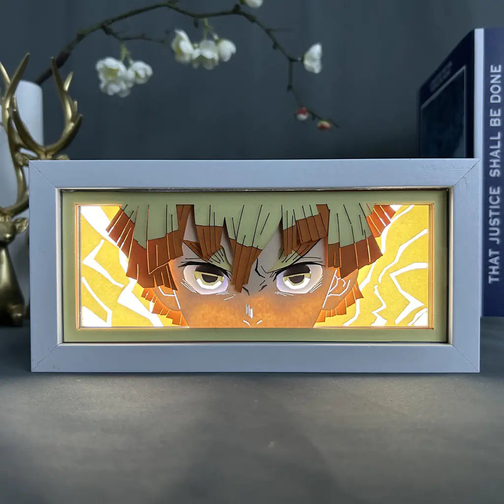 Anime Paper Cut Lamp Desktop Light for Anime Collectors