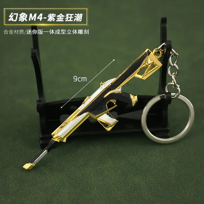 Valorant Keychain Set - Metal Weapon Replies