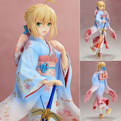 Saber/Artoria Pendragon Figure – Fate in Kimono Collectible