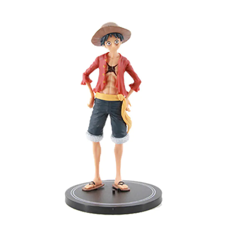 One Piece Grand Line Character Set (6 Pcs) | Straw Hat Pirates & Allies Collector Figures