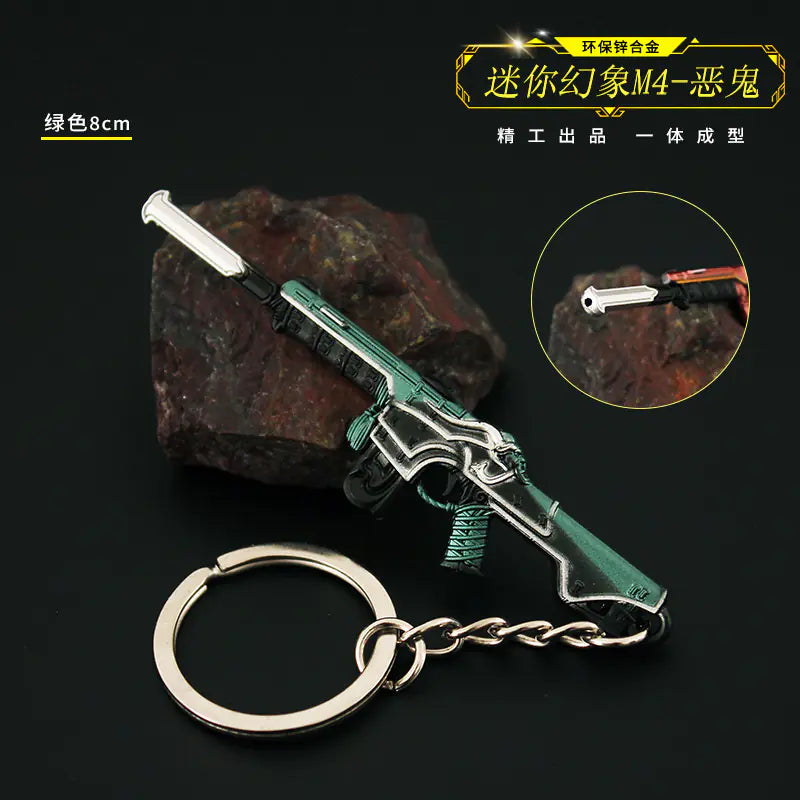 Valorant Keychain Set - Metal Weapon Replies