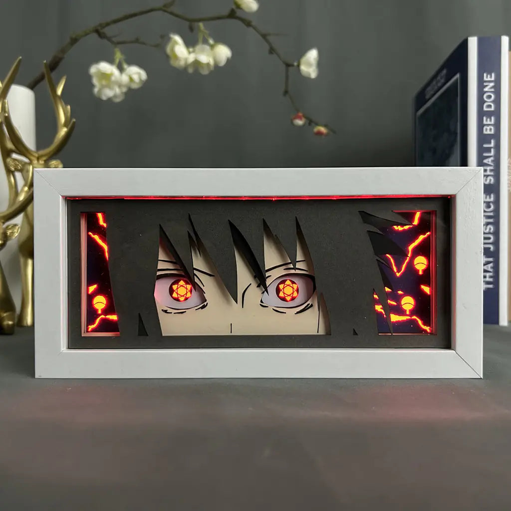Anime Paper Cut Lamp Desktop Light for Anime Collectors