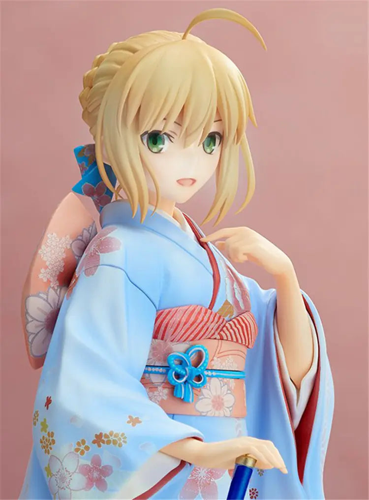 Saber/Artoria Pendragon Figure – Fate in Kimono Collectible