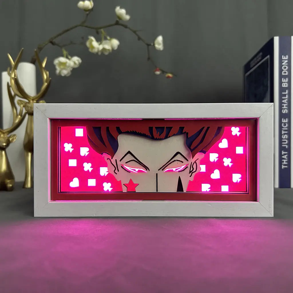 Anime Paper Cut Lamp Desktop Light for Anime Collectors