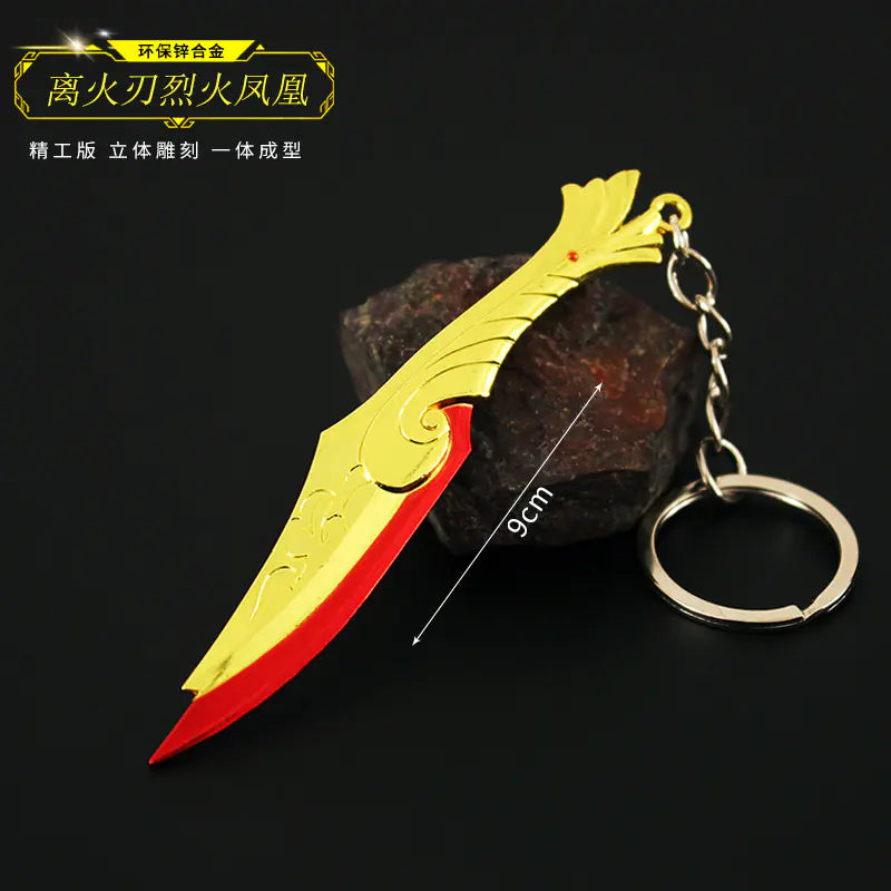 Valorant Keychain Set - Metal Weapon Replies