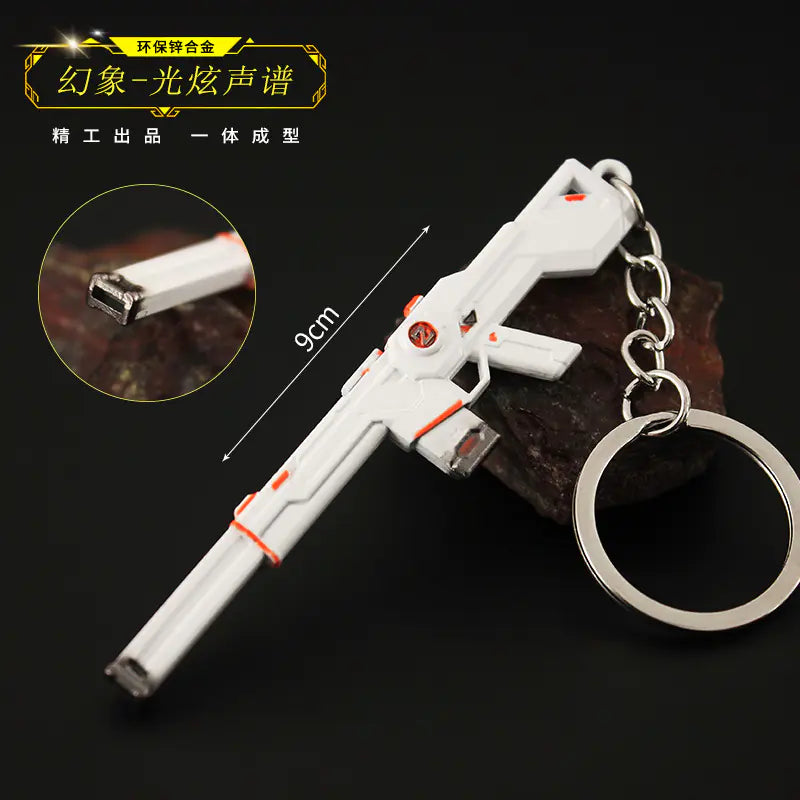 Valorant Keychain Set - Metal Weapon Replies