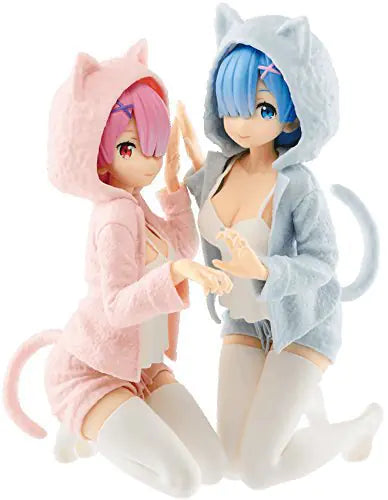 Rem & Ram Figures – Re:Zero Cat Sisters Collectible