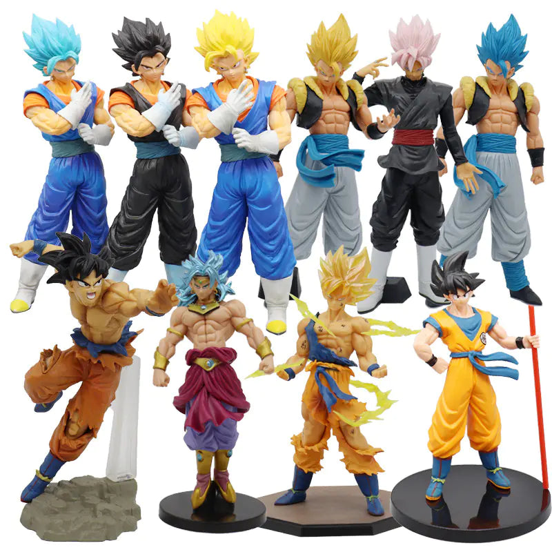 Dragon Ball Super Saiyan Action Figures – Goku, Vegeta, Broly & More!