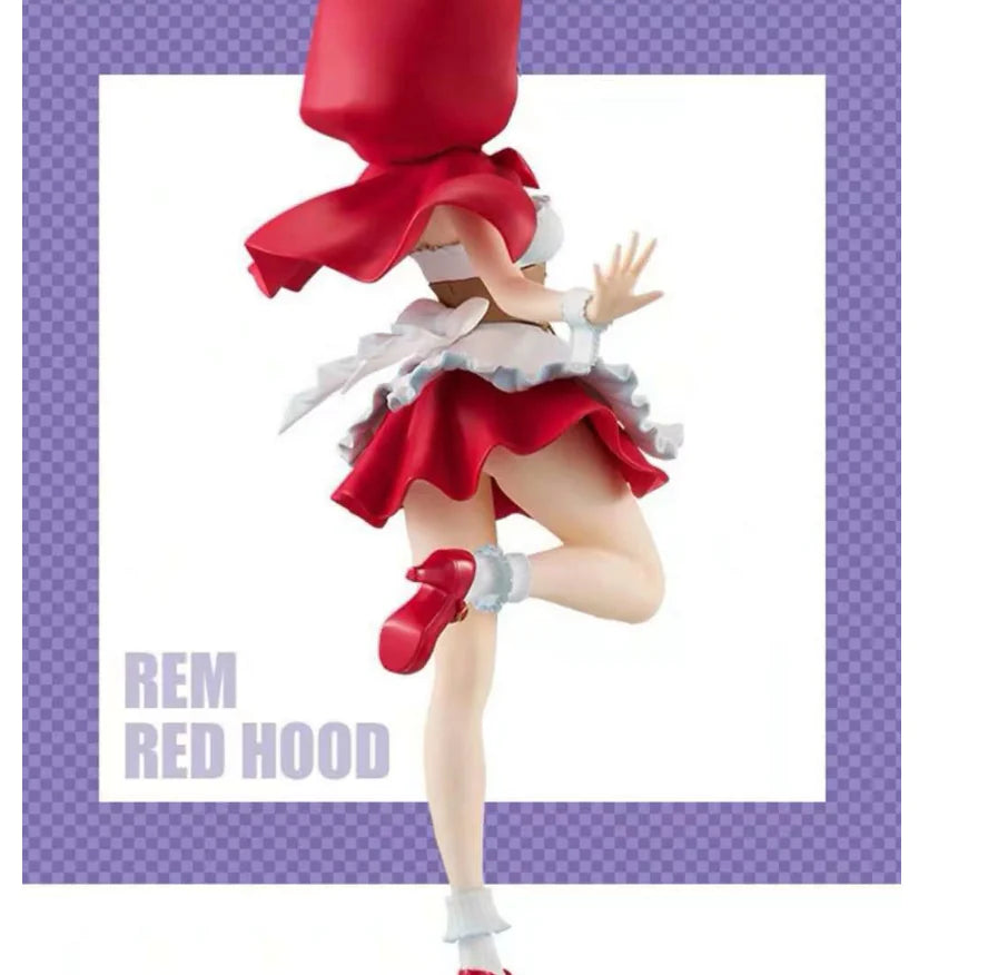Rem and Ram Red Hood Figure