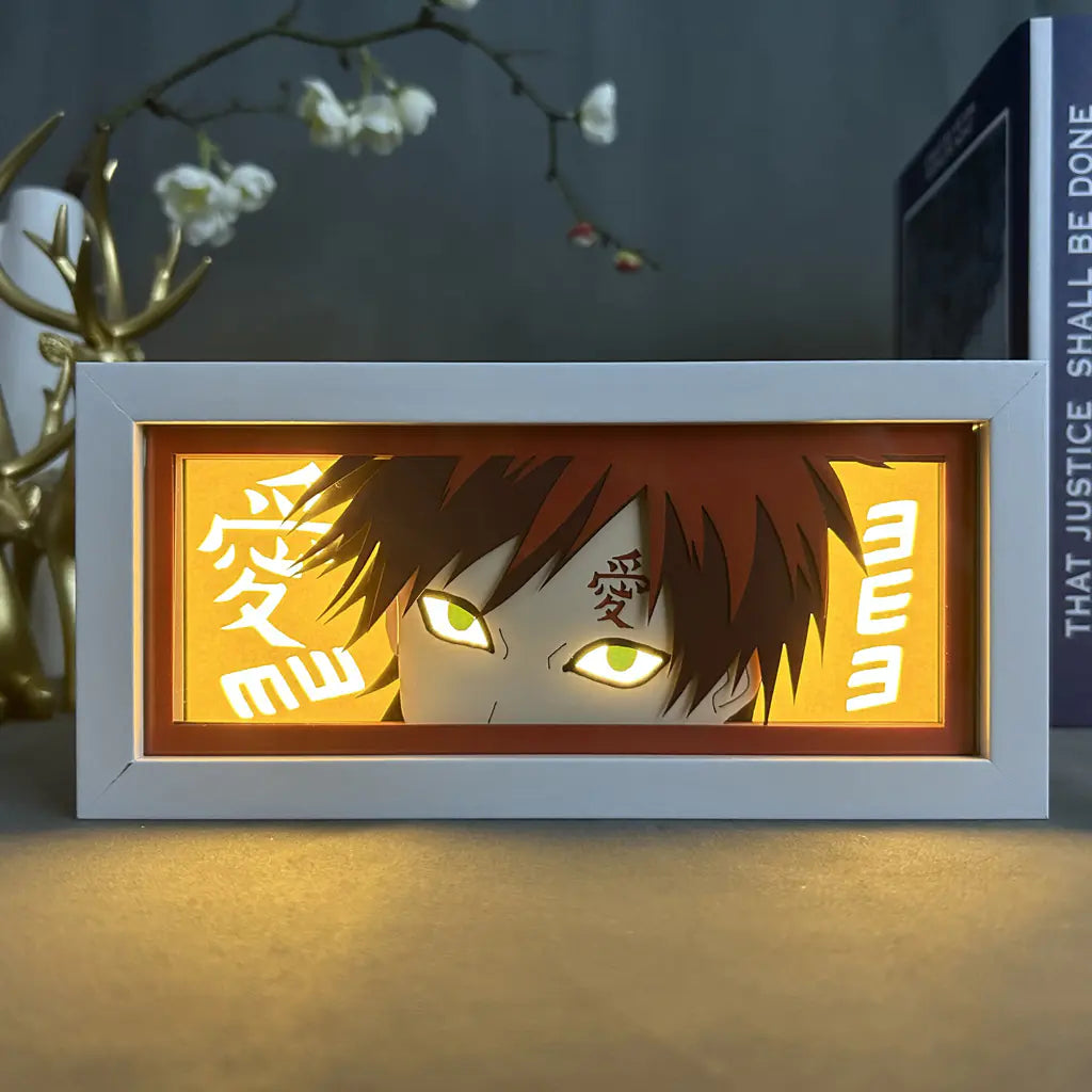 Anime Paper Cut Lamp Desktop Light for Anime Collectors