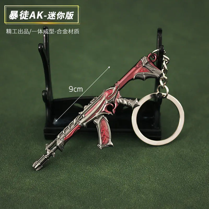 Valorant Keychain Set - Metal Weapon Replies