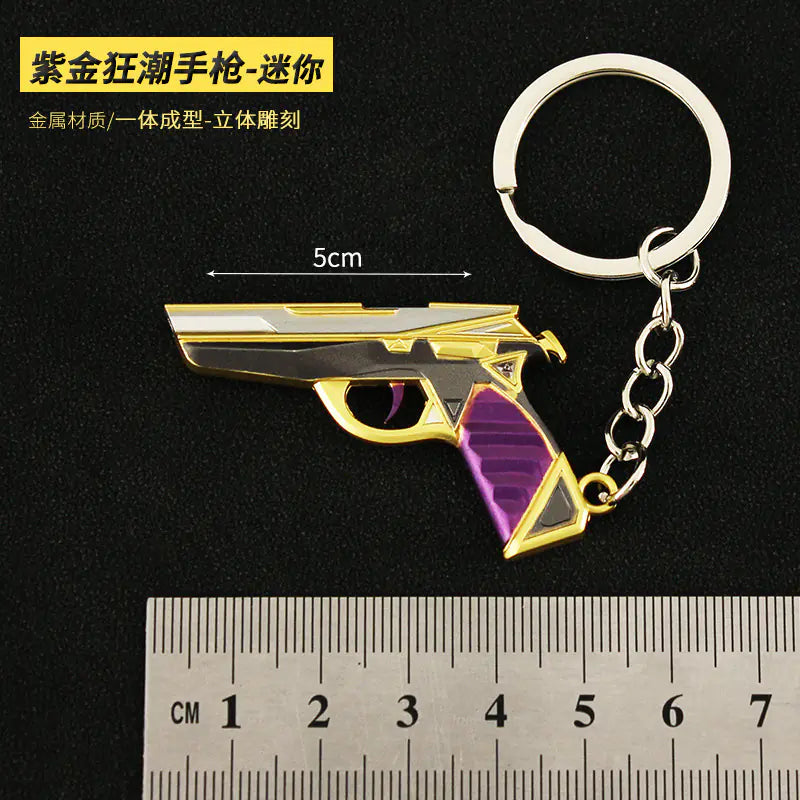 Valorant Keychain Set - Metal Weapon Replies
