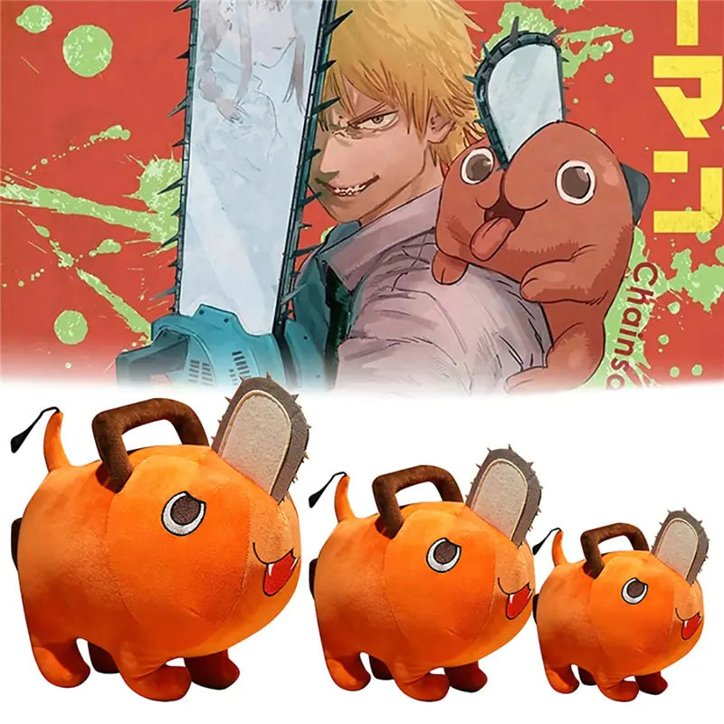 Pochita Plush – Chainsaw Man Stuffed Toy Collectible