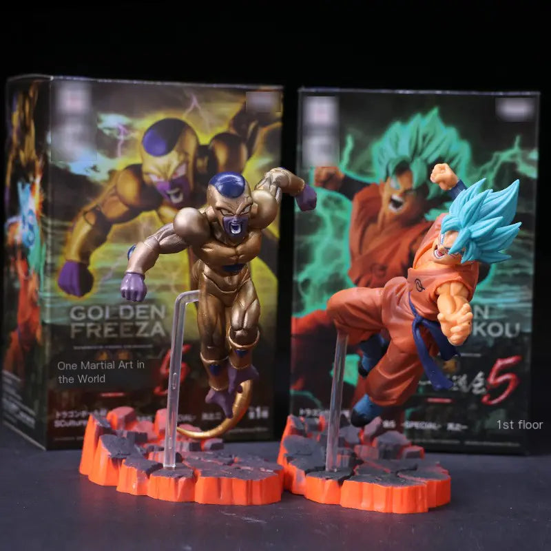 Dragon Ball Son Goku & Frieza Action Figures Set