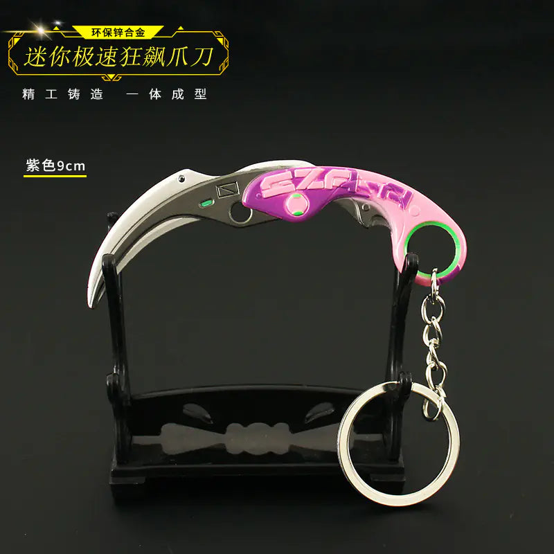 Valorant Keychain Set - Metal Weapon Replies