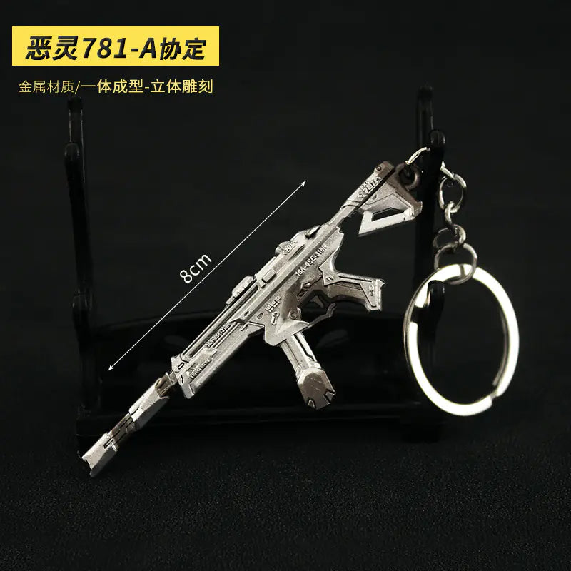 Valorant Keychain Set - Metal Weapon Replies