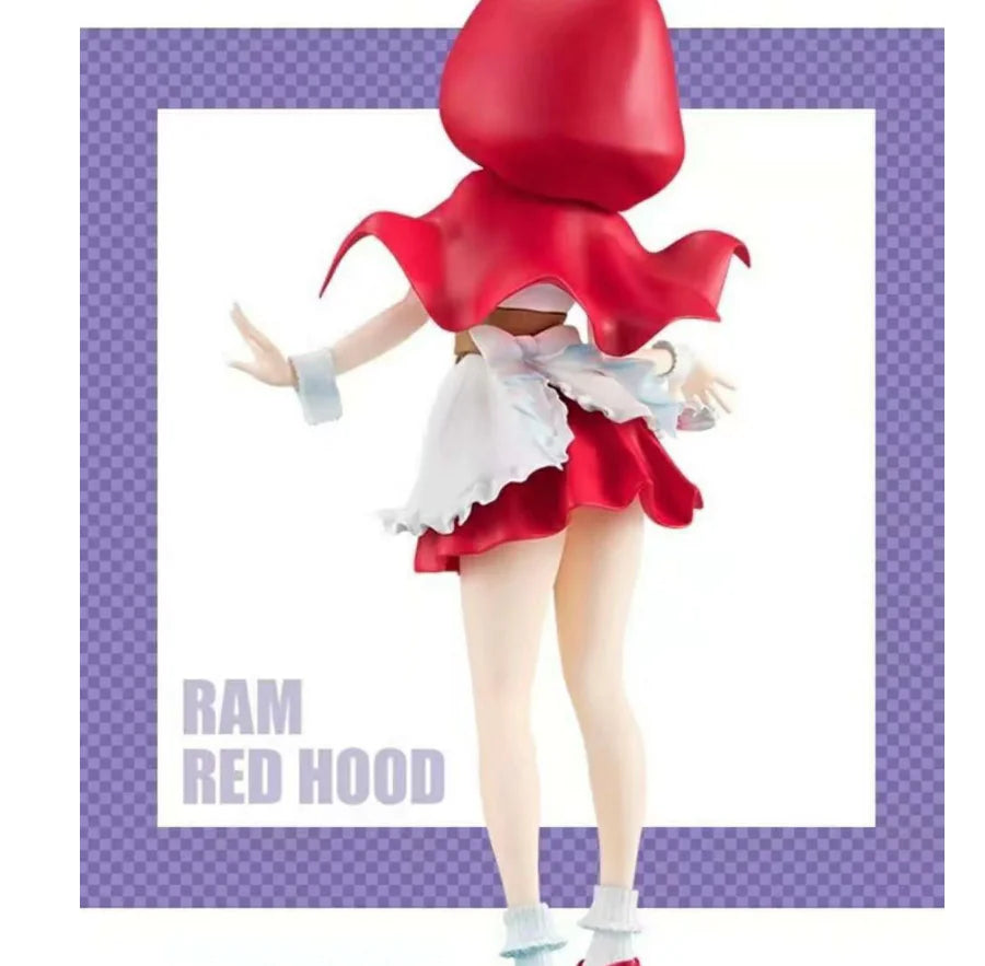 Rem and Ram Red Hood Figure