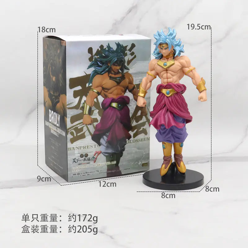 Dragon Ball Super Saiyan Action Figures – Goku, Vegeta, Broly & More!