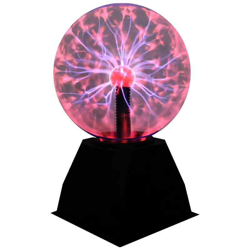 USB Plasma Magic Ball Lamp | Sound-Activated Lightning Sphere Light for Room Decor