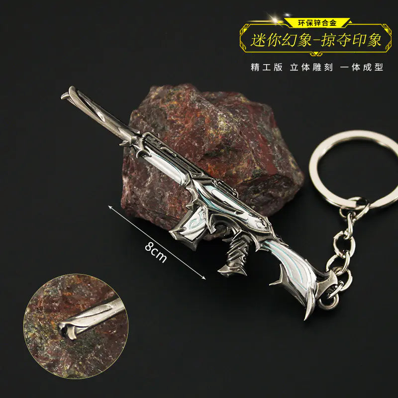 Valorant Keychain Set - Metal Weapon Replies