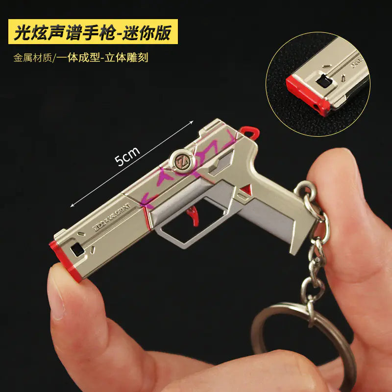 Valorant Keychain Set - Metal Weapon Replies