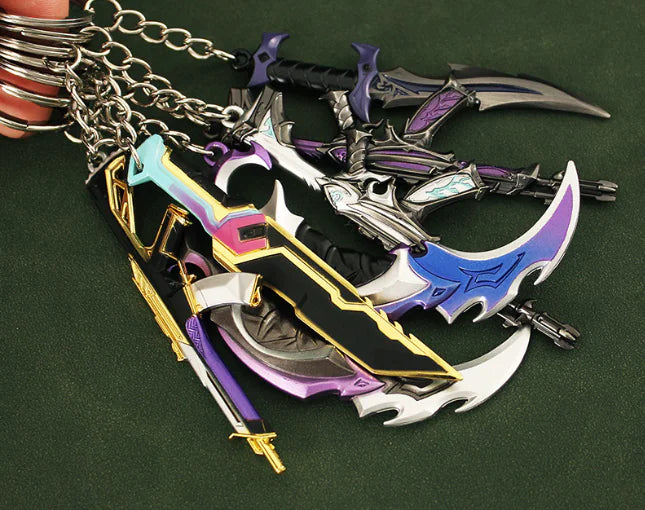 Valorant Keychain Set - Metal Weapon Replies