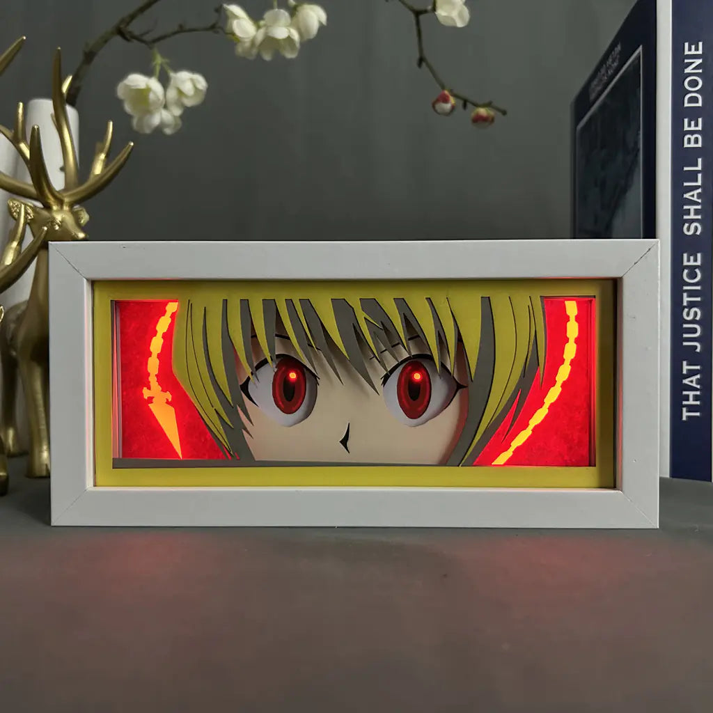 Anime Paper Cut Lamp Desktop Light for Anime Collectors