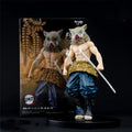 Demon Slayer Tanjiro, Nezuko, Zenitsu & Inosuke Premium Collectible Figure – 16CM Anime Display Model ⚔️