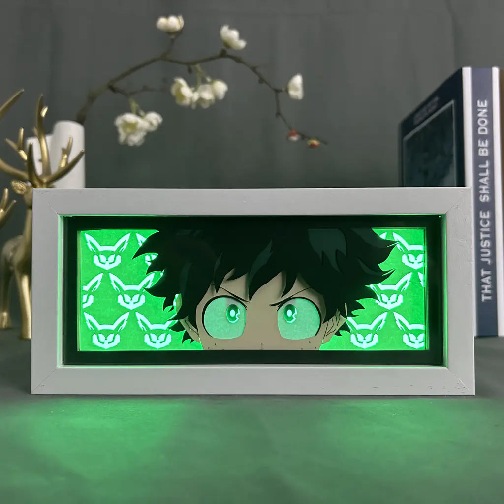 Anime Paper Cut Lamp Desktop Light for Anime Collectors