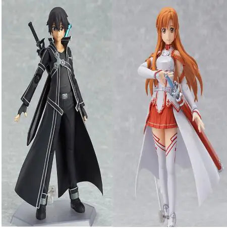 Sword Art Online Kirito, Asuna and Sion Figma Action Figures – Collectible