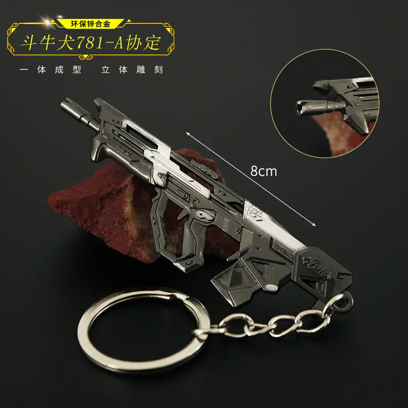 Valorant Keychain Set - Metal Weapon Replies