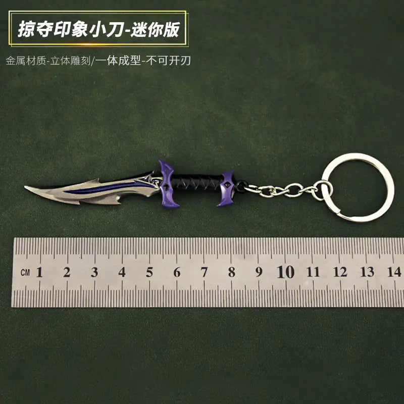 Valorant Keychain Set - Metal Weapon Replies