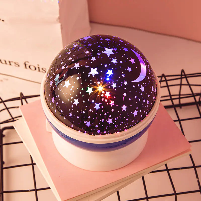 Colorful Galaxy Star Projector Lamp – Transform Your Room Into a Cosmic Wonderland! 🪐
