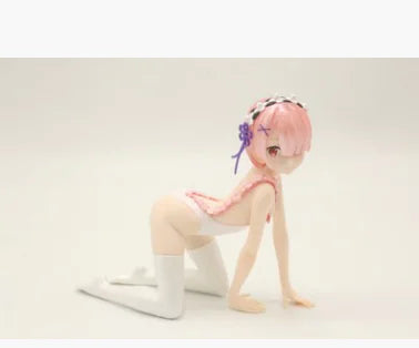 Figuras de Rem, Ram y Emilia de Re:Zero: pijamas y lencería coleccionables