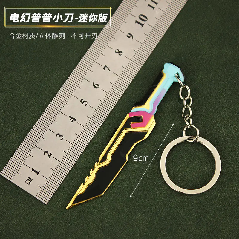Valorant Keychain Set - Metal Weapon Replies