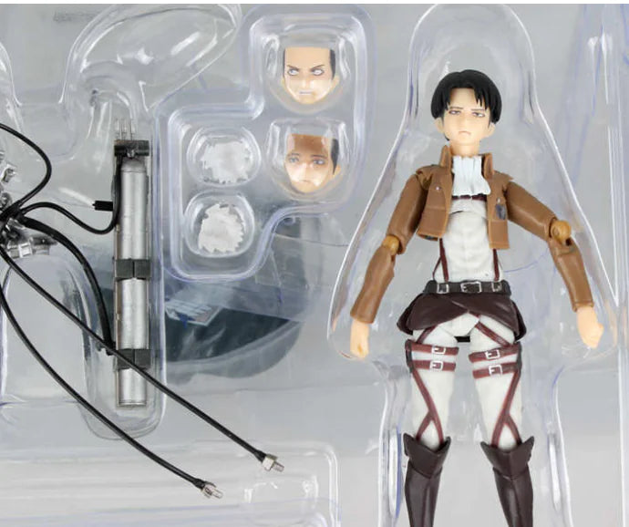 Attack on Titan Premium Figures Set | Eren, Mikasa & Levi Collectible