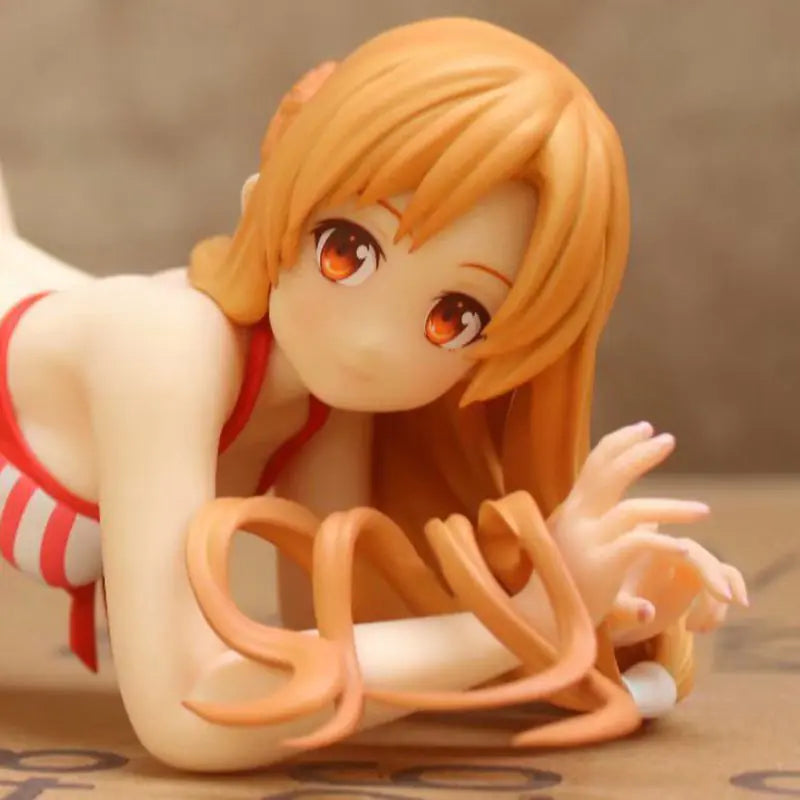Asuna Doggy Pose Sword Art Online Swimsuit Collectible