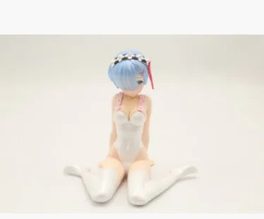 Re:Zero Rem, Ram & Emilia Figure Set – Pajamas & Lingerie Collectible Models