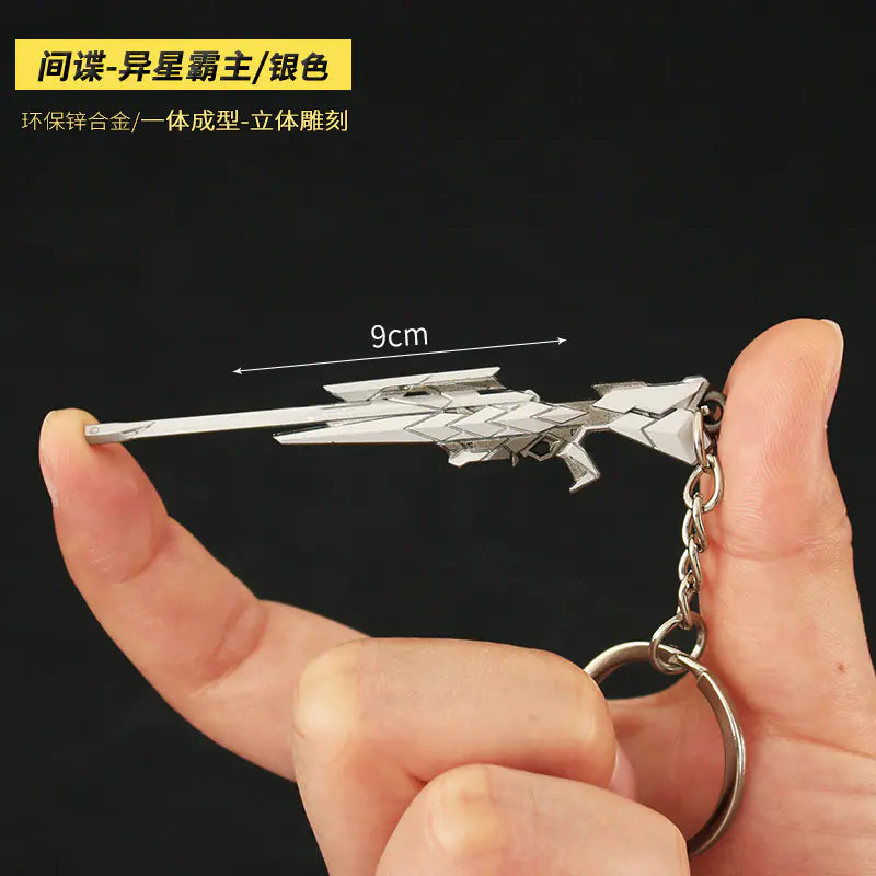 Valorant Keychain Set - Metal Weapon Replies